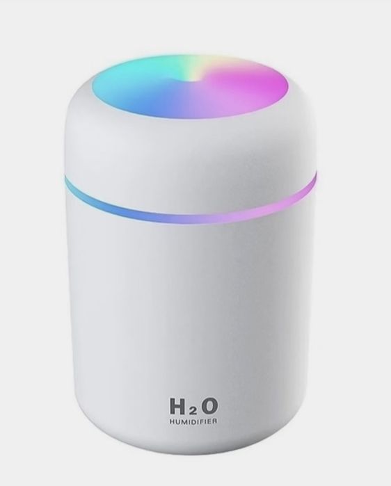Увлажнитель воздуха с разноцветной подсветкой