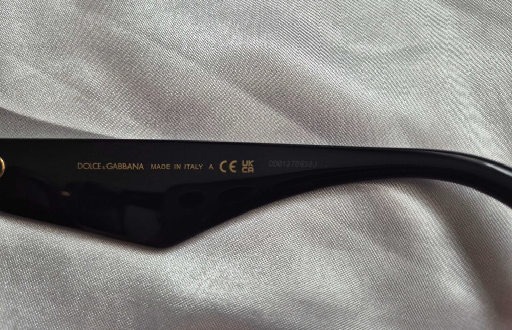 Слънчеви очила Dolce & Gabbana, черни