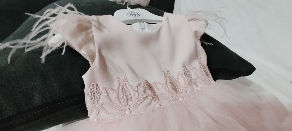 Rochita eleganta botez nunta ocazie 68/3-6 luni