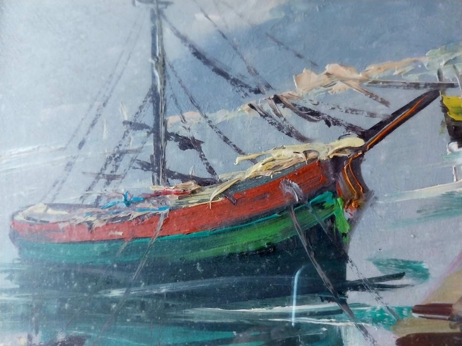 Piero Rosi - Pictură în ulei (Italia)