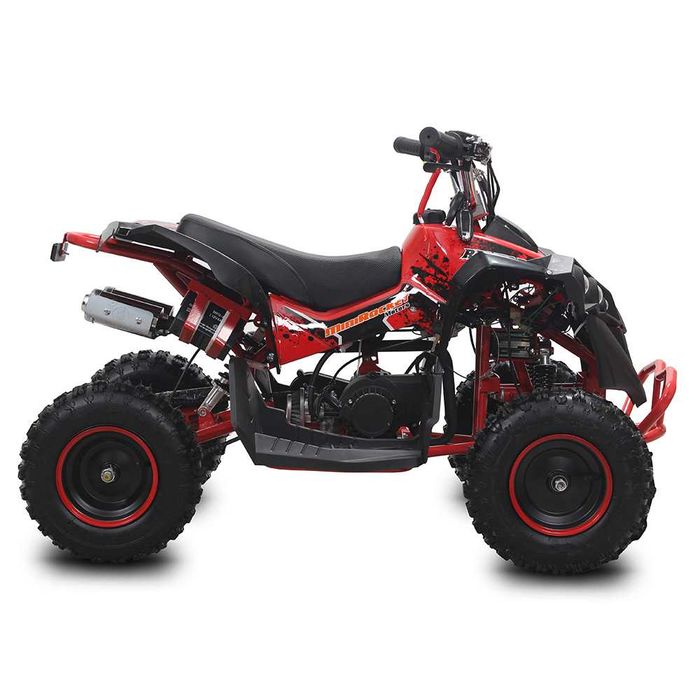 Atv copii 49cc Minigade 6" pornire electrica rosu