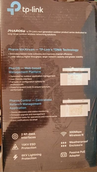 TP-LINK WBS510 interior/ exterior