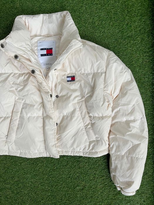 Дамско пухено яке : Tommy Jeans ALASKA - Down jacket - ancient white XS