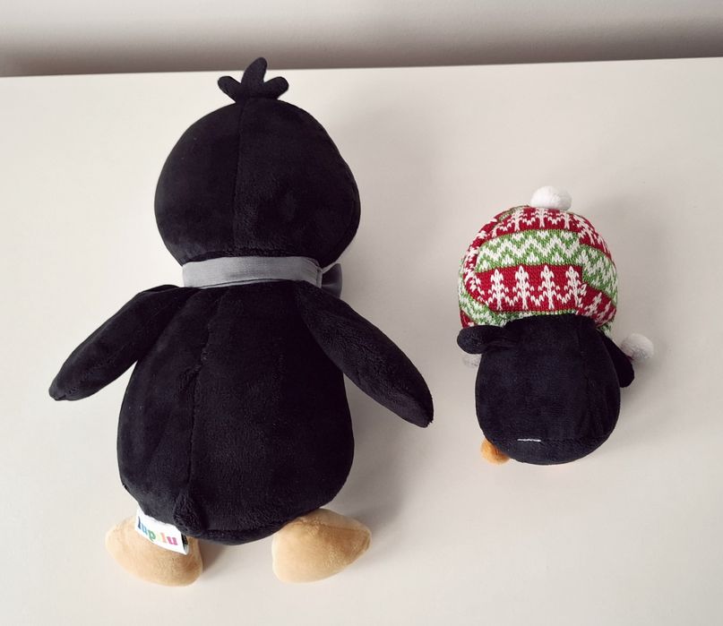 Set pinguini de pluş tata şi copilul Lupilu Ty