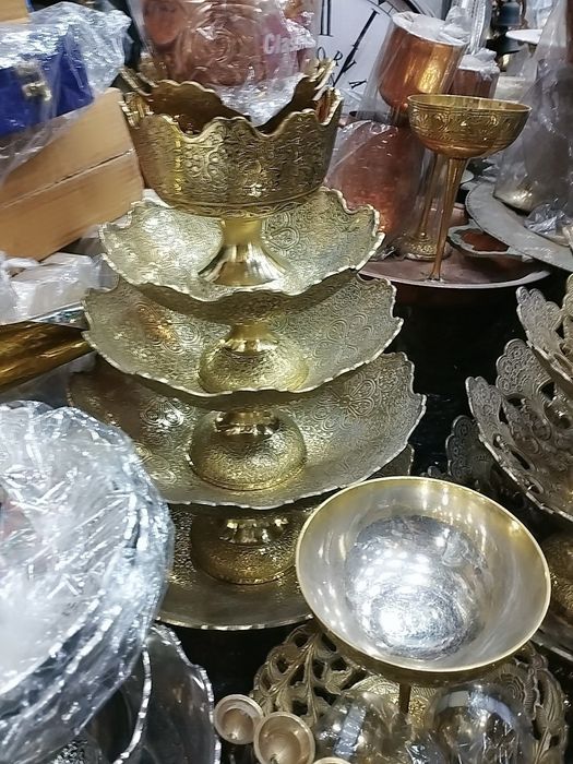 Индия посуда,вазы,подсвечники латунь в наличии и на заказ