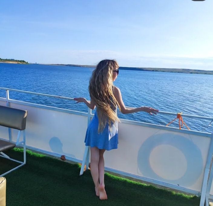 Волосы натуральные 60см.