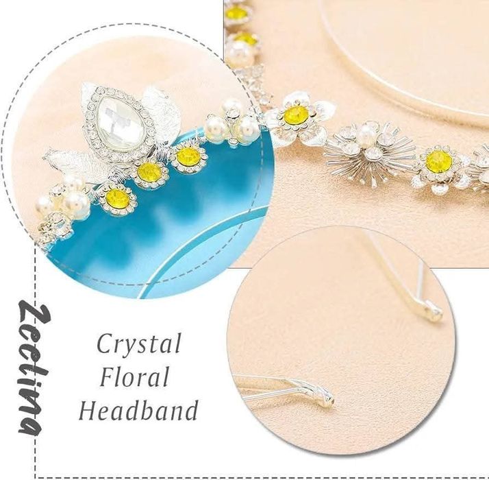 Coronița mireasa, accesorii par tip bentita, NOI