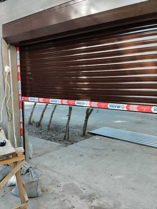 Рольставни ворота | Роллетные ворота | Автомат ворота | Rolstavni