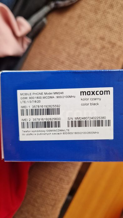maxcom telefon sigilat