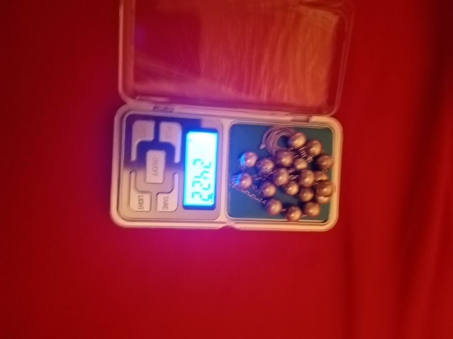 Сребърна броеница