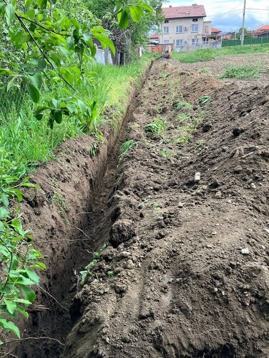 Услуги с мини багер