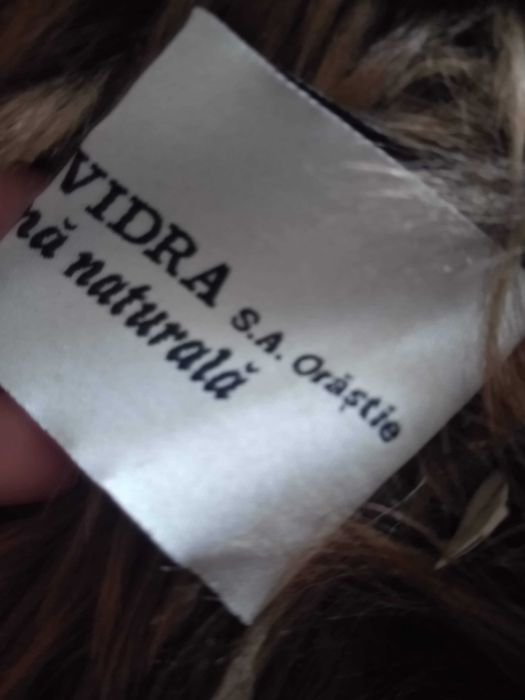 Cojoc Dama L-XL (46) Favior Orastie Blana Naturala, NOU - 475 lei