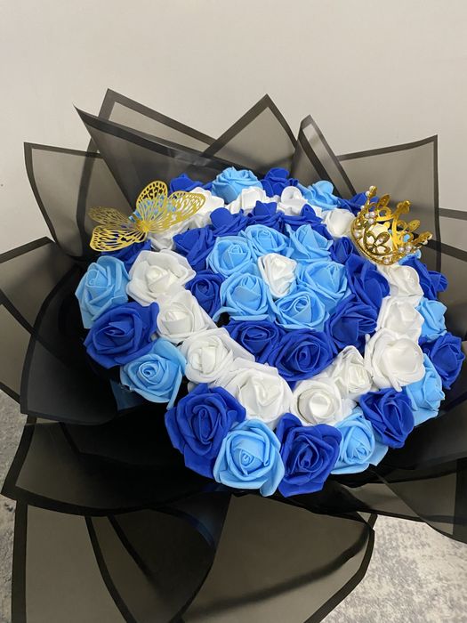 Букет с вечни рози