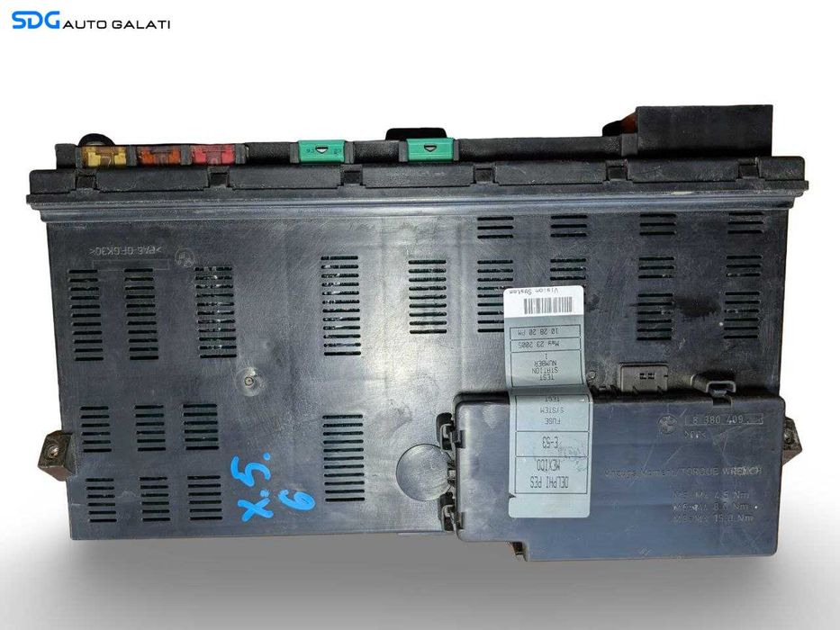 Modul Unitate Calculator Panou Tablou Sigurante BMW X5 E53 1999 - 2006 Cod 8380409 8380407 8378107 [L9178]