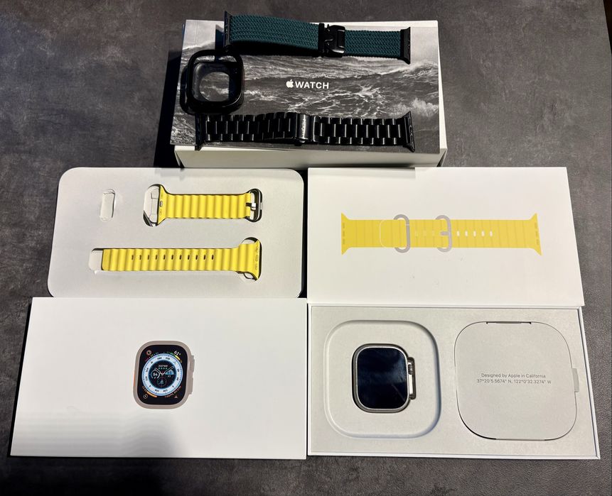 Apple Watch Ultra 1 Titanium Case 49mm