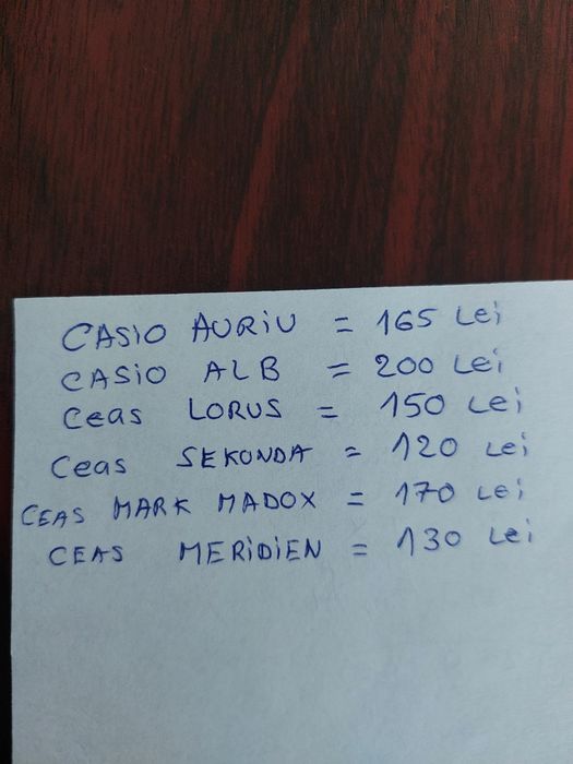 ,ceas casio,ceas sekonda