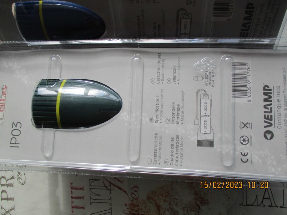 Продавам Италиански KRIPTON и LED фенерчета - 2.4W  и 1W