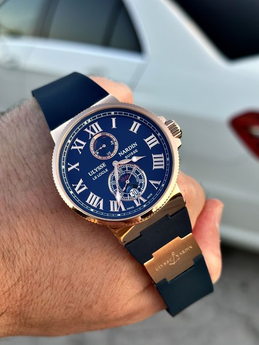Ulysse Nardin Le Lockle Blue Rubber