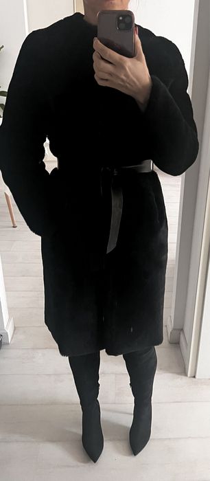 Cojoc/haina de blana (reversibil) Massimo Dutti