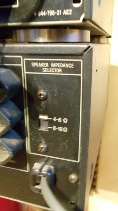 Комплект SONY усилвател ta f 411r