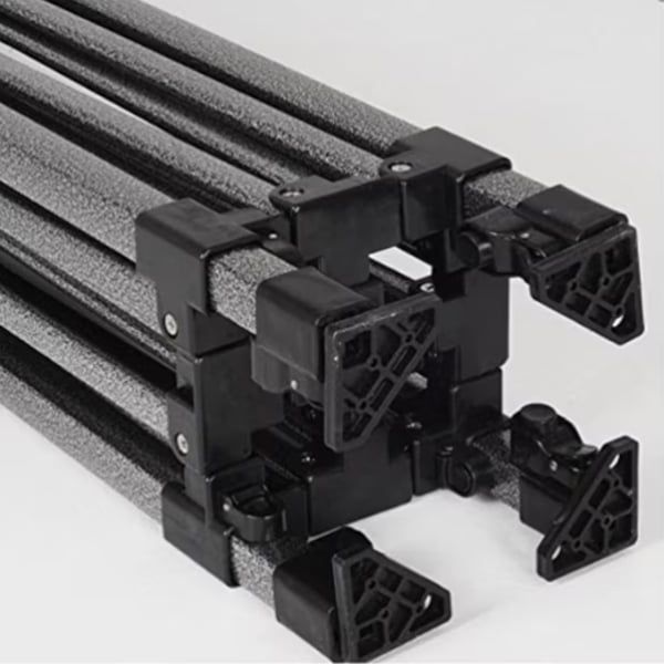 Cort pavilion pliabil, 3x3 m, cadru metal cu panza impermeabila