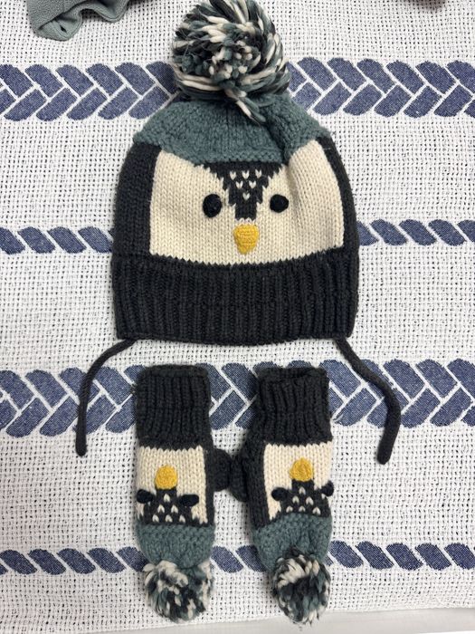 Bolalar shapkasi va qolqopi Zara (original)  1- 1,5 yoshgacha keladi