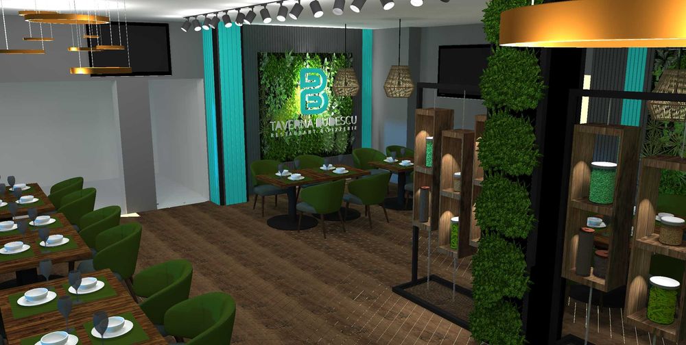 Randări 3D spații interioare și mobilier