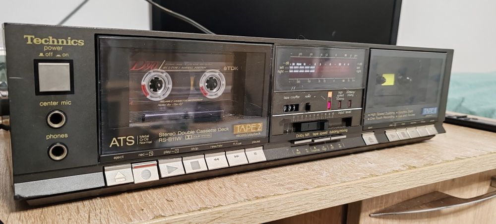 Casetofon deck Technics dublu RS-B11W