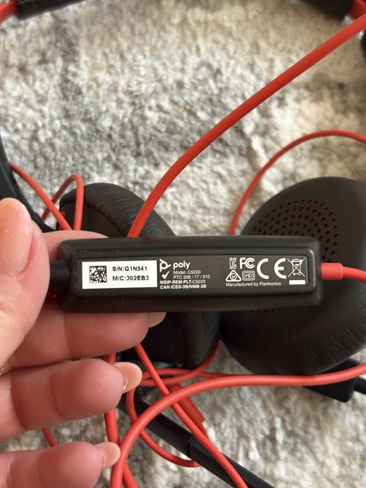 Vand pachet de 2 casti profesionale Plantronucs-Poly