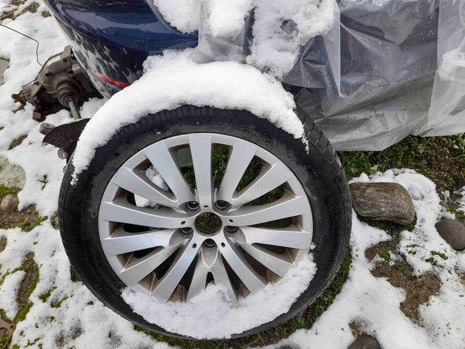 Jante cu cauciucuri iarna 245/50r18 seria 7 bmw f01 f02 ...