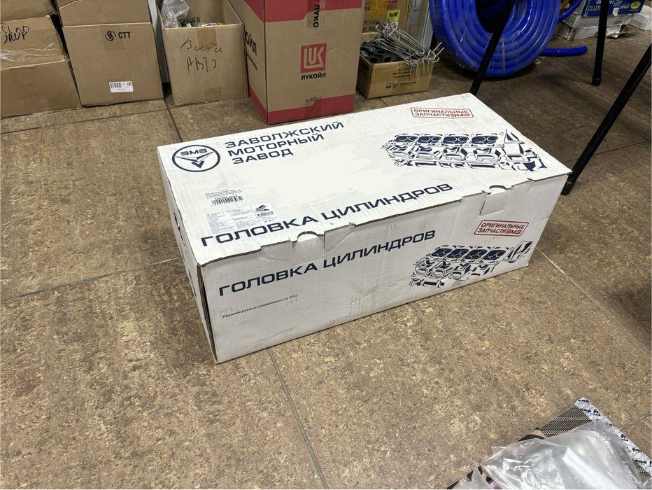 Головка на 406, 405, 409 ЗМЗ 3-х опорная. Рассрочка