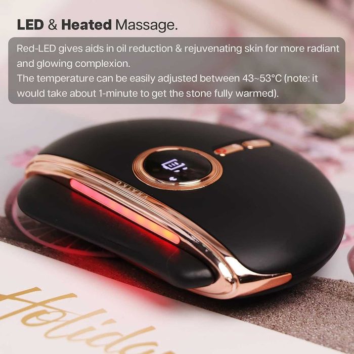 VRAIKO ECLIPSE електрически гуаша масажор с топлина и вибрация