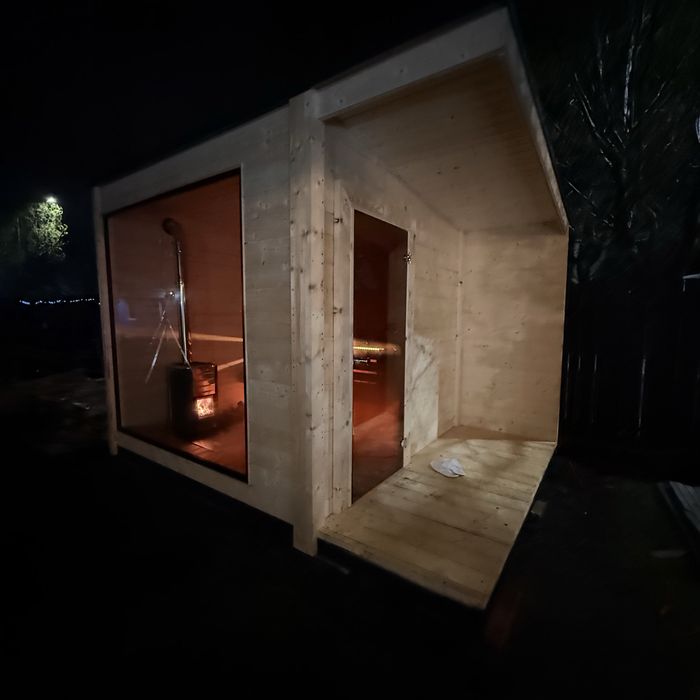 Sauna premium de exterior