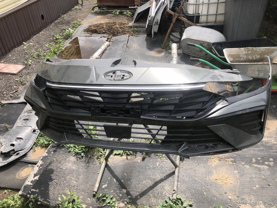 Бампер хюндай элантра 2023г