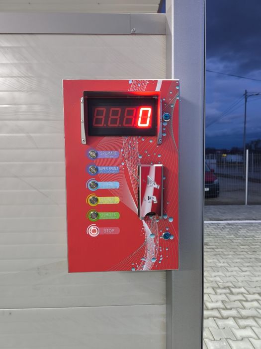 Automatizare self service , aspirator ,parfum , dispenser jetoane