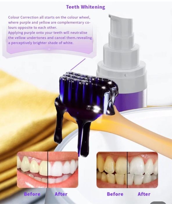 Spuma pentru albirea dintilor V 34