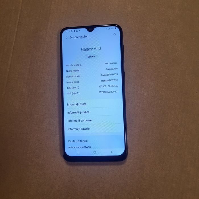 Samsung A50 dual sim 128/4