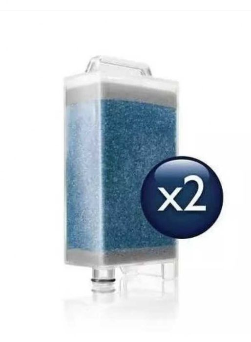 Set 2 Cartușe Filtru Anticalcar Philips SVC GC019, alb, pentru aparate de călcat cu abur