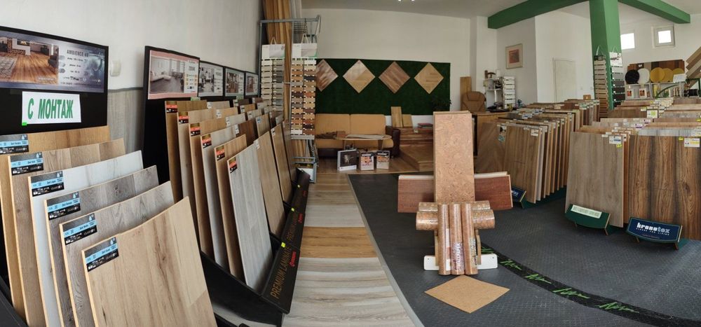 Ламиниран паркет, естествен и многослоен паркет,корк,3Д ламперия и др