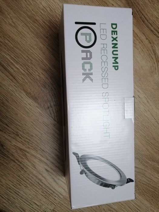 12 броя лед луни инокс за вграждане