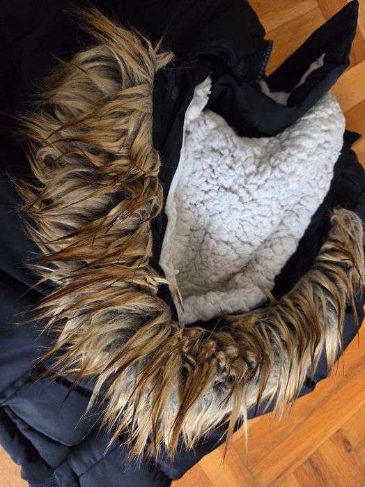 Дамско зимно яке Soulcal&co размер S тънмосин цвят