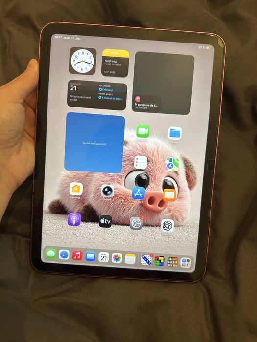 Tableta APPLE iPad 11 (A16), 256GB, pink