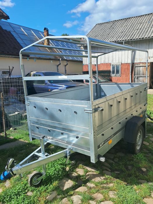 Remorca basculabila 750 kg Temared ca noua