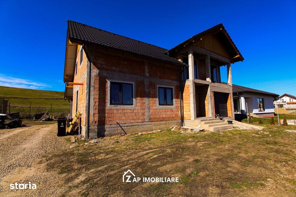Casă 6 camere –195 mp utili –  P+M  Nazna – teren 644 mp