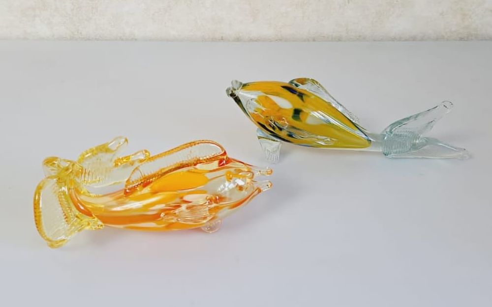 Рыба цветное стекло.