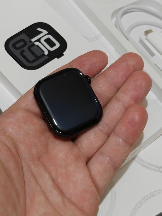 Apple Watch Seria 10 (Jet Black) 46mm Aluminium Case/  Full Box cu Garanție Activă (Ofertă  Preț)