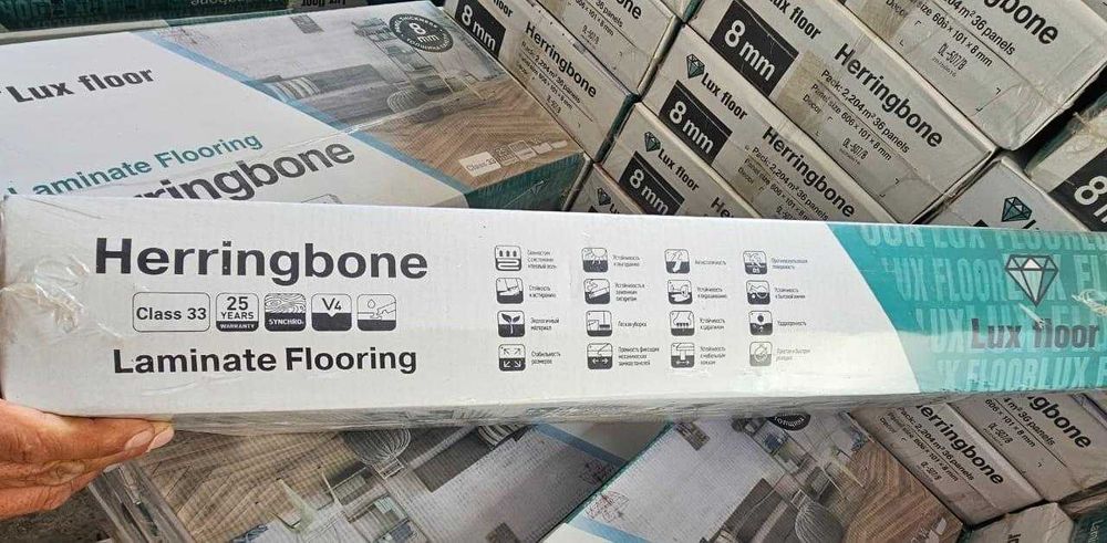 Ламинат 33 класс 8 мм Паркет Керамогранит