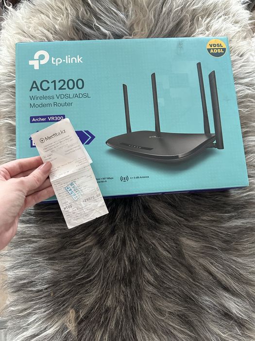 TP-Link Archer VR300 AC1200 Wi-Fi модем-роутер