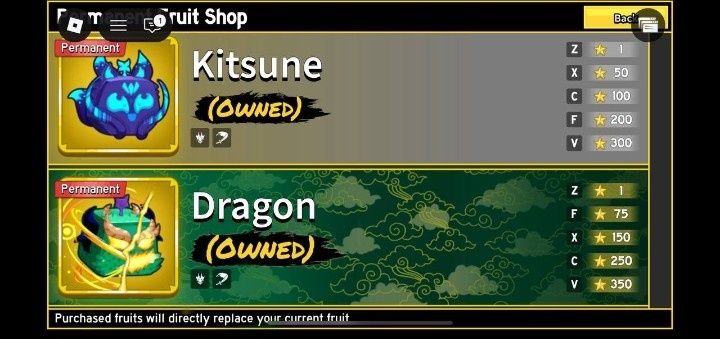 Блокс фрукт аккаунт