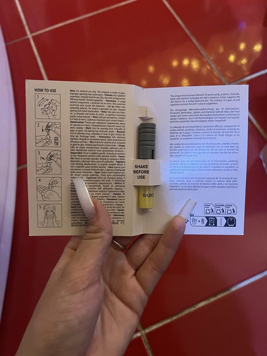 Vand calendar Advent Babor